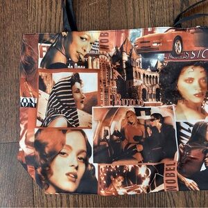 Y2K Magazine Print Tote Bag